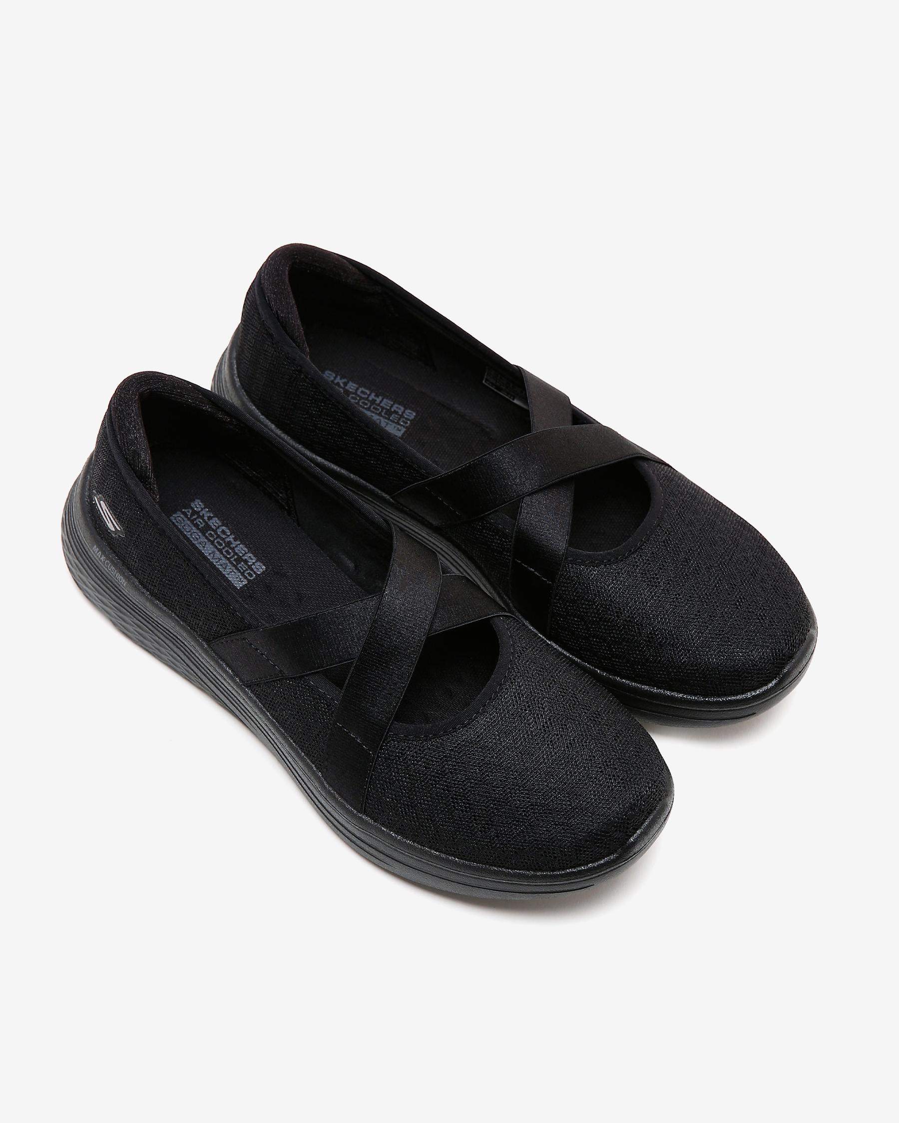 Skechers Max Cushioning Lite - Breathe E Kadın Siyah Günlük Ayakkabı ...